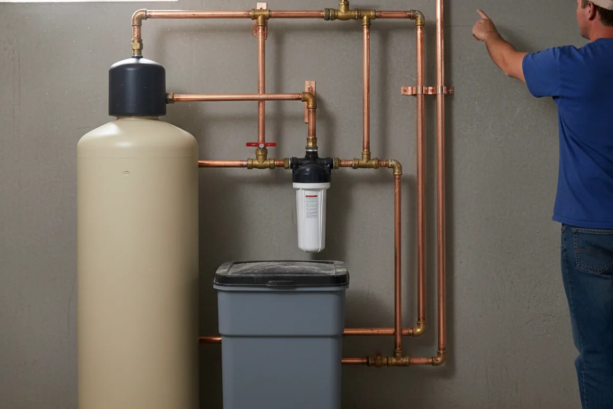 Whole-house water treatment system installed in Berlin